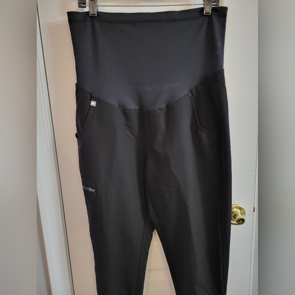 Figs Black Track Pants - Picture 2 of 7